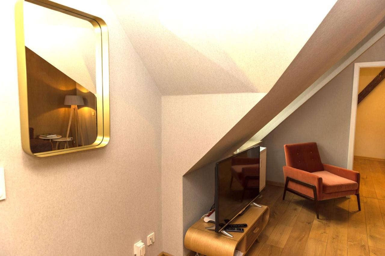 Apartmenthaus Am Dom Junior Suite Mit Parkplatz Zwickau Bagian luar foto
