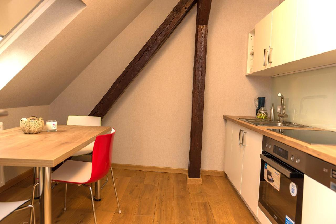 Apartmenthaus Am Dom Junior Suite Mit Parkplatz Zwickau Bagian luar foto