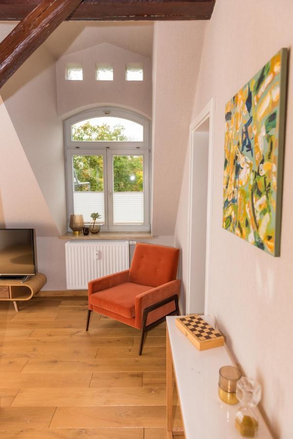 Apartmenthaus Am Dom Junior Suite Mit Parkplatz Zwickau Bagian luar foto